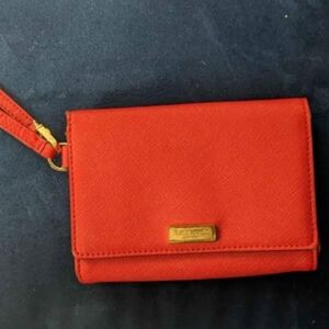 Kate Spade red wristlet